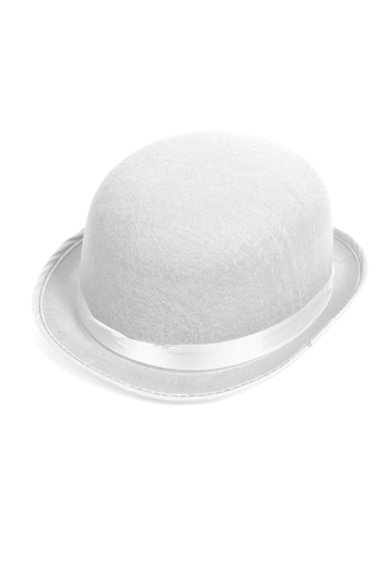 Chapeau meloin blanc