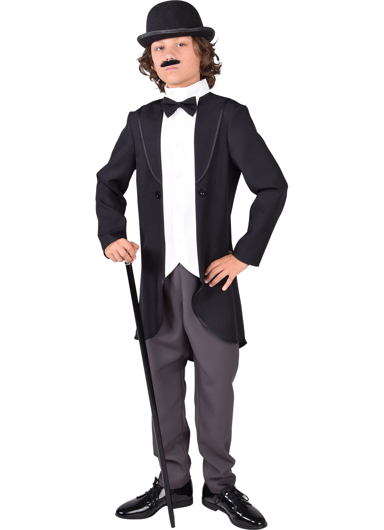 Charlie chaplin kostuum voor kinderen