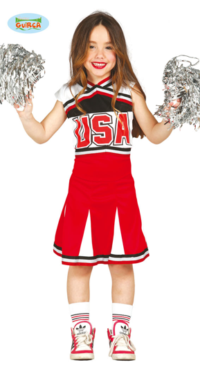 Cheerleader costume Red USA