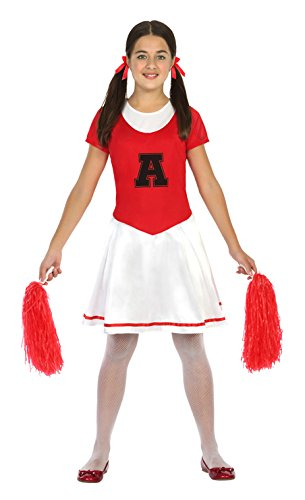 Cheerleader Jurk Meisjes - Rood en Wit