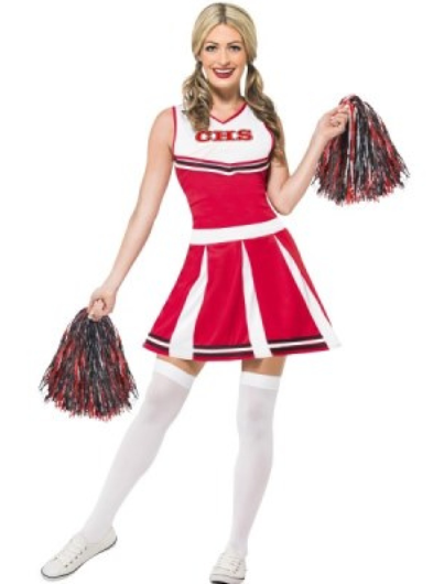 Cheerleader kostuum voor vrouwen