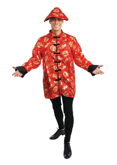 Chemise chinoise avec chapeau