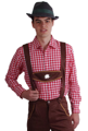 Chemise Tyrol Rouge