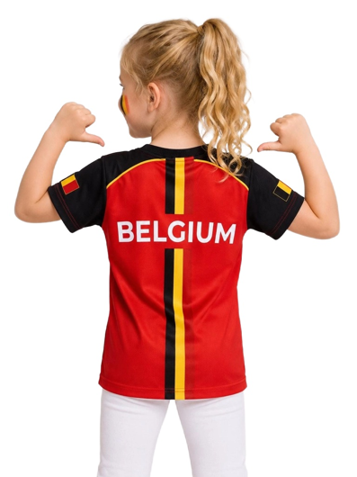 Children's supporter T-shirt Belgium - National Colors