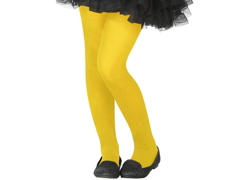 children's tights yellow