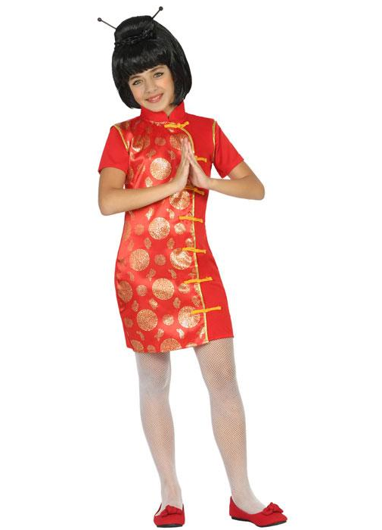 Chinees Thema Kinderkostuum - Meisjesversie
