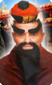 Chinese valse baard en valse wenkbrauwen Ling