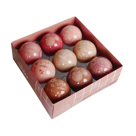 Christmas ball box 9 pieces Mickey Mouse lifestyle 75mm Disney