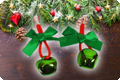 Christmas earrings