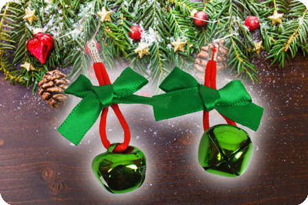 Christmas earrings