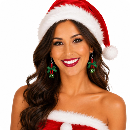 Christmas earrings