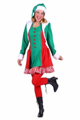 christmas elf ladies dress