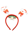 Christmas headgear with snowman