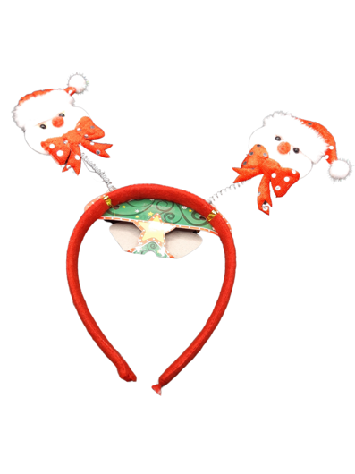 Christmas headgear with snowman