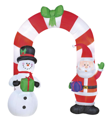 Christmas inflatable bow deco