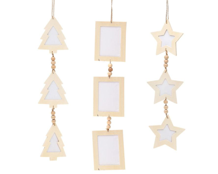 christmas pendant wood