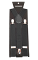 Classic black suspenders