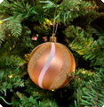Classic box kerstballen goud 24 stuks