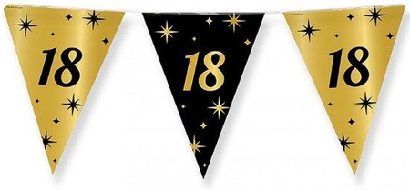 Classy Party flags foil- 18