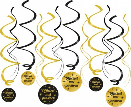 Classy Party Swirl Retirement