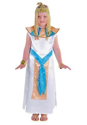 Cleopatra egyptische verkleed  jurk kind