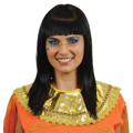 Cleopatra pruik zwart
