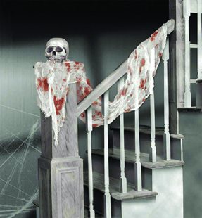 cloth with blood