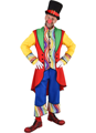 clown kostuum rainbow