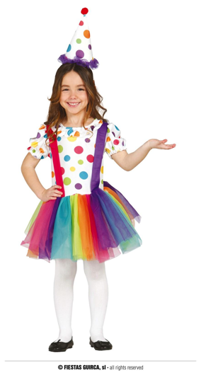 clown kostuum voor meisjes