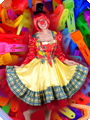 Clown meisje