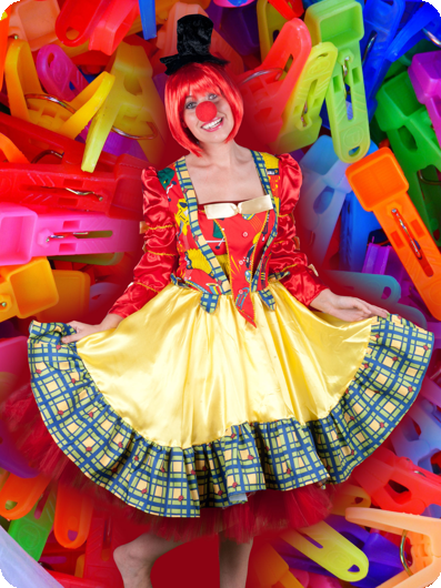 Clown meisje