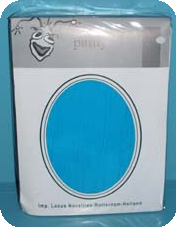 Collant XL bleu avec texture
