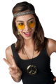 Collier Bandeau et boucles d'oreilles Hippie