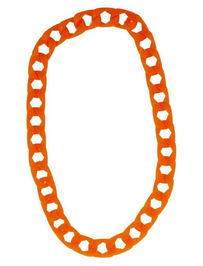 Collier fluo orange