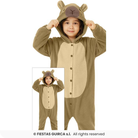Combinaison capybara pour enfants