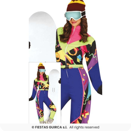 Combinaison de ski pour dames déguisée