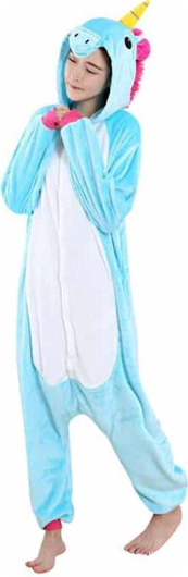 Combinaison licorne bleue enfant