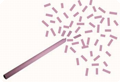 Confetti koker lila (3 stuks)