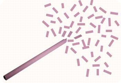 Confetti koker lila (3 stuks)
