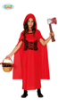 Costume chaperon rouge  d'Halloween pour des filles