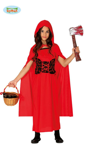 Costume chaperon rouge  d'Halloween pour des filles