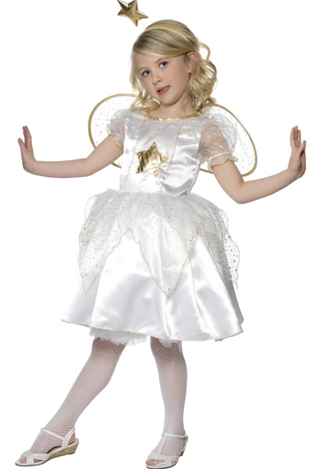 costume d'ange blanc