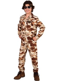 costume d'armée pour des garçons