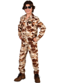 costume d'armée pour des garçons