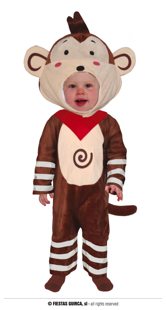 costume de bébé singe