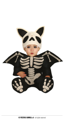 costume de bébé squelette de chauve-souris