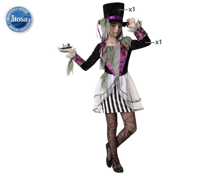 costume de chapelier fou pour filles