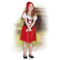 Costume de chaperon rouge pour les filles