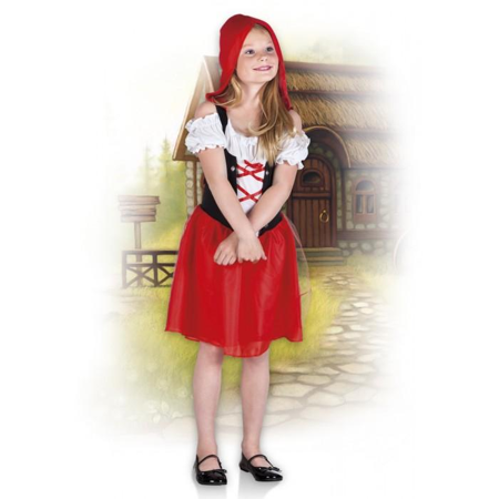 Costume de chaperon rouge pour les filles