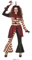 Costume de clown d'horreur pour femmes
